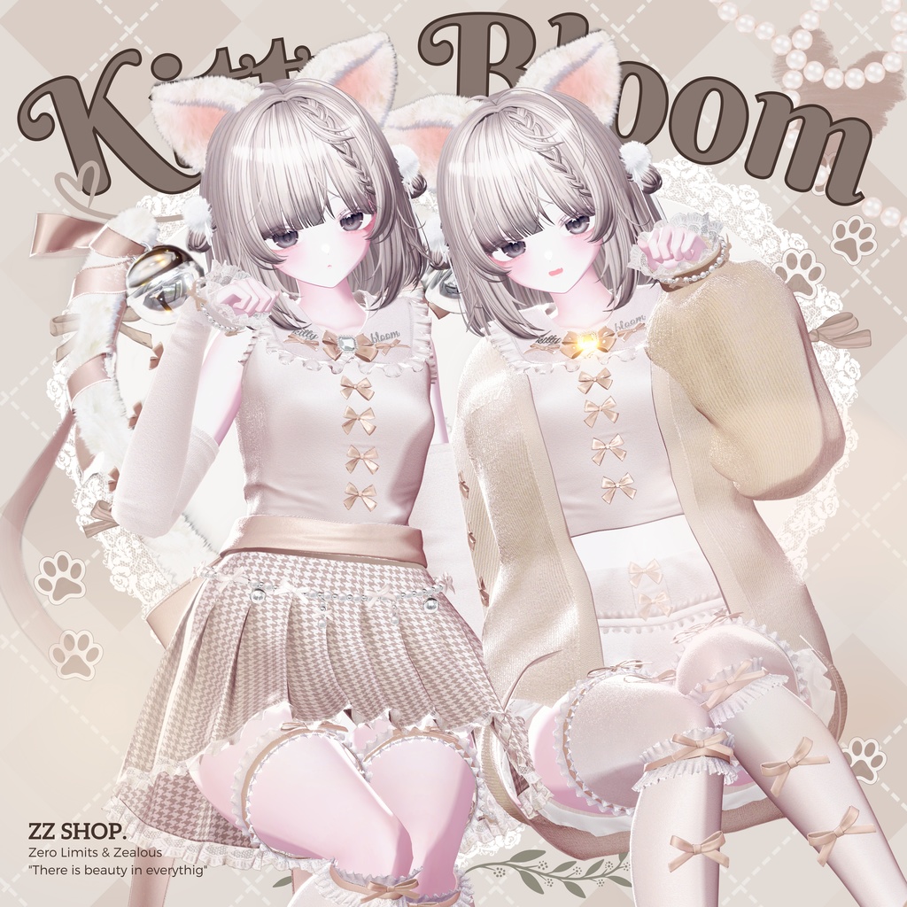 Kitty Bloom(10アバター対応) 🔥SALE🔥