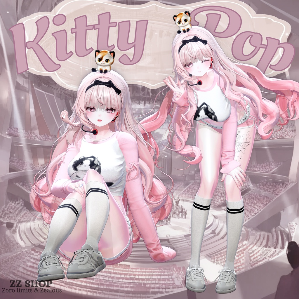 Kitty Pop(10アバター対応) 8songs included"8曲入り"