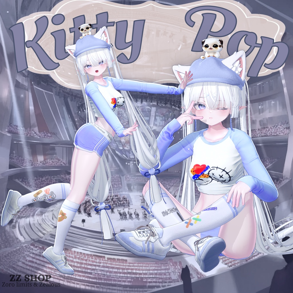 Kitty Pop(10アバター対応) 8songs included"8曲入り"