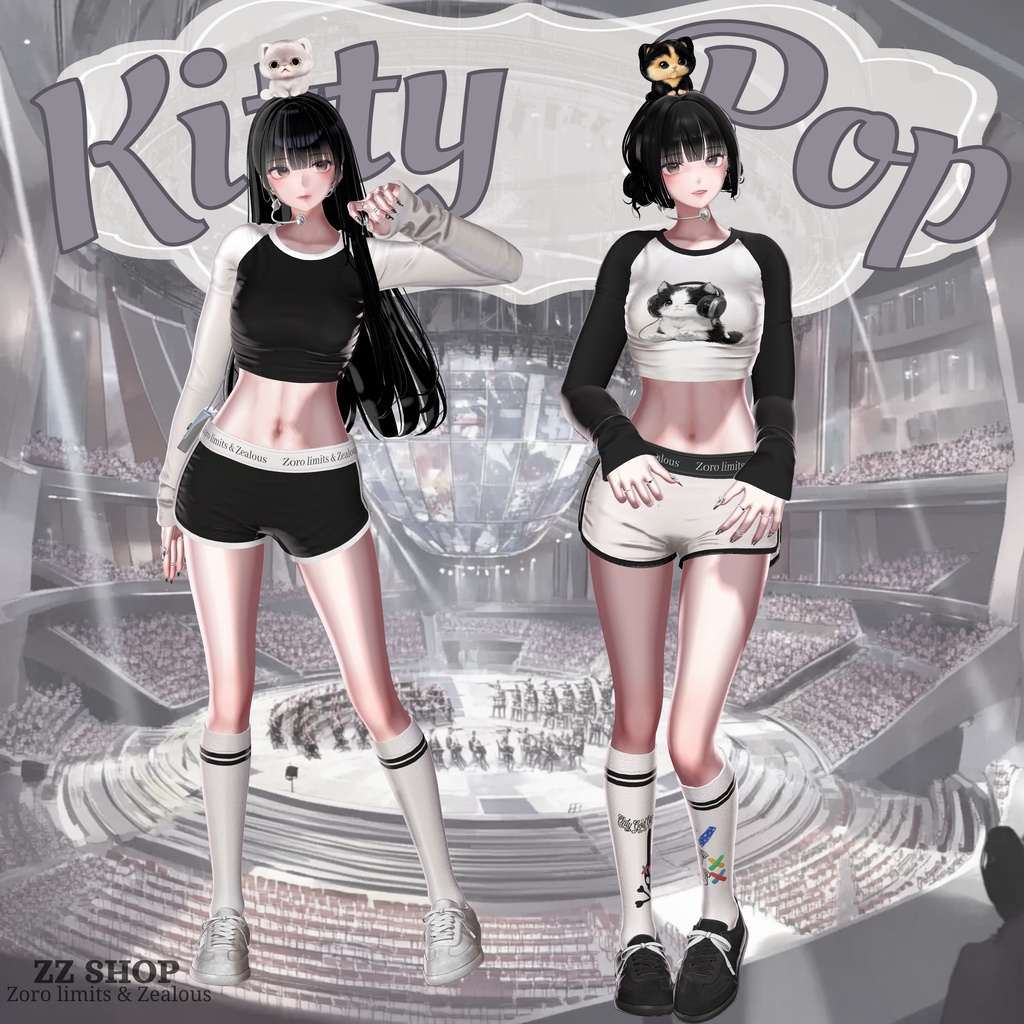 Kitty Pop(10アバター対応) 8songs included"8曲入り"