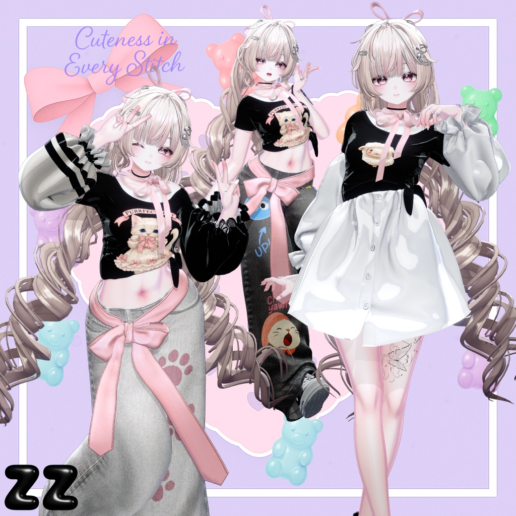 Kelly's Purrfect Day (12アバター対応)