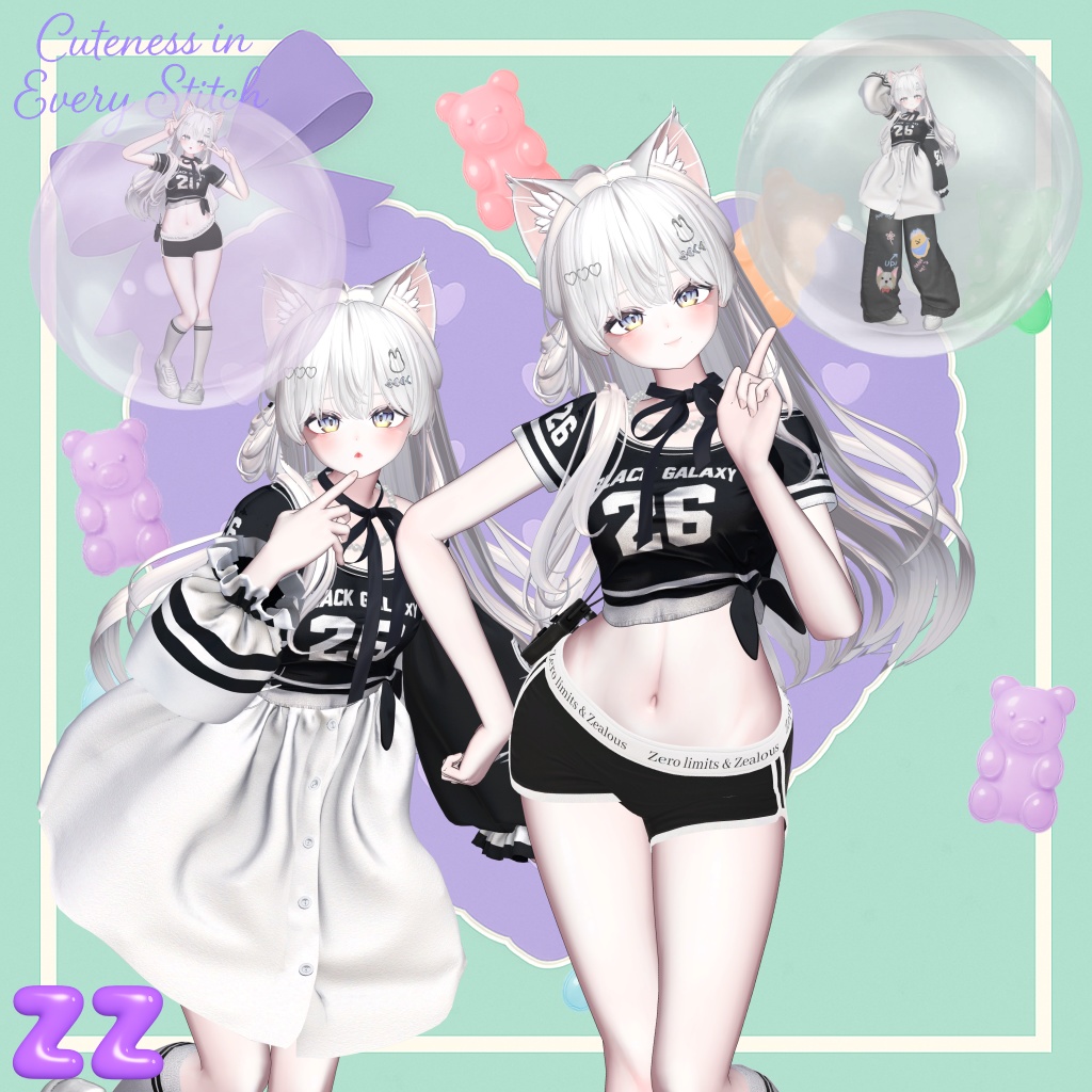 Kelly's Purrfect Day (12アバター対応)