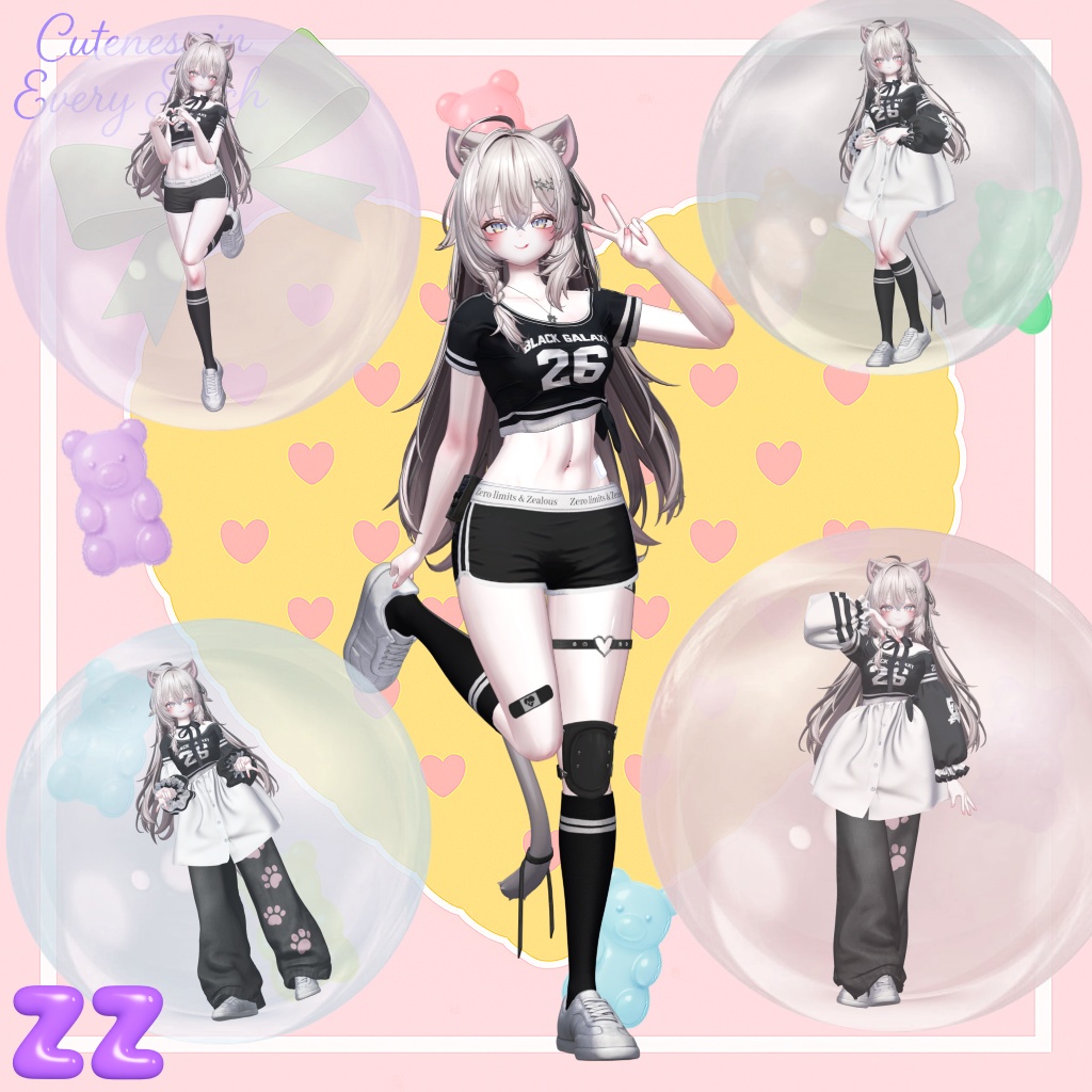 Kelly's Purrfect Day (12アバター対応)