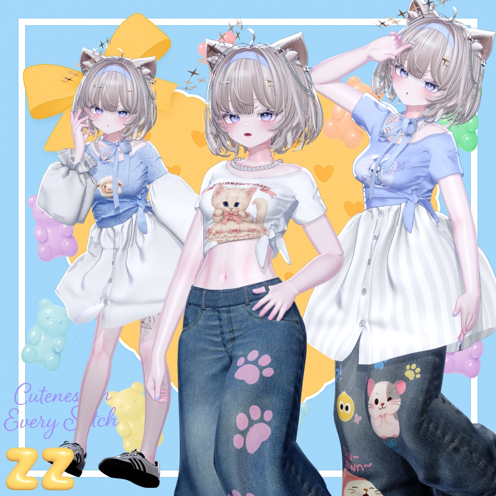 Kelly's Purrfect Day (12アバター対応)