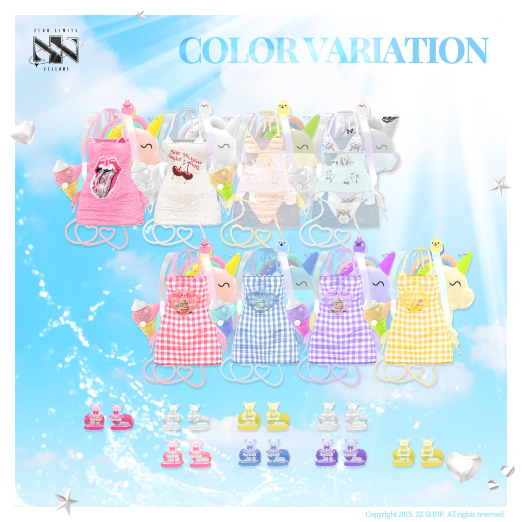 Sugar Pop Splsash(10アバター対応)6songs included"6曲入り" 🔥SALE🔥