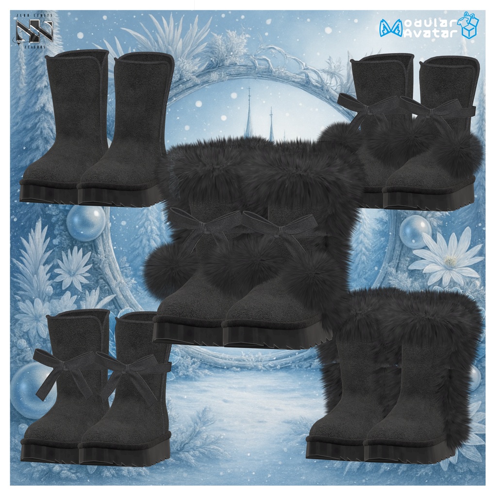 Alice in Winterland Boots(13アバター対応)🔥SALE🔥