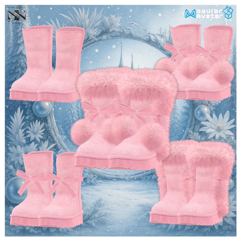 Alice in Winterland Boots(13アバター対応)🔥SALE🔥