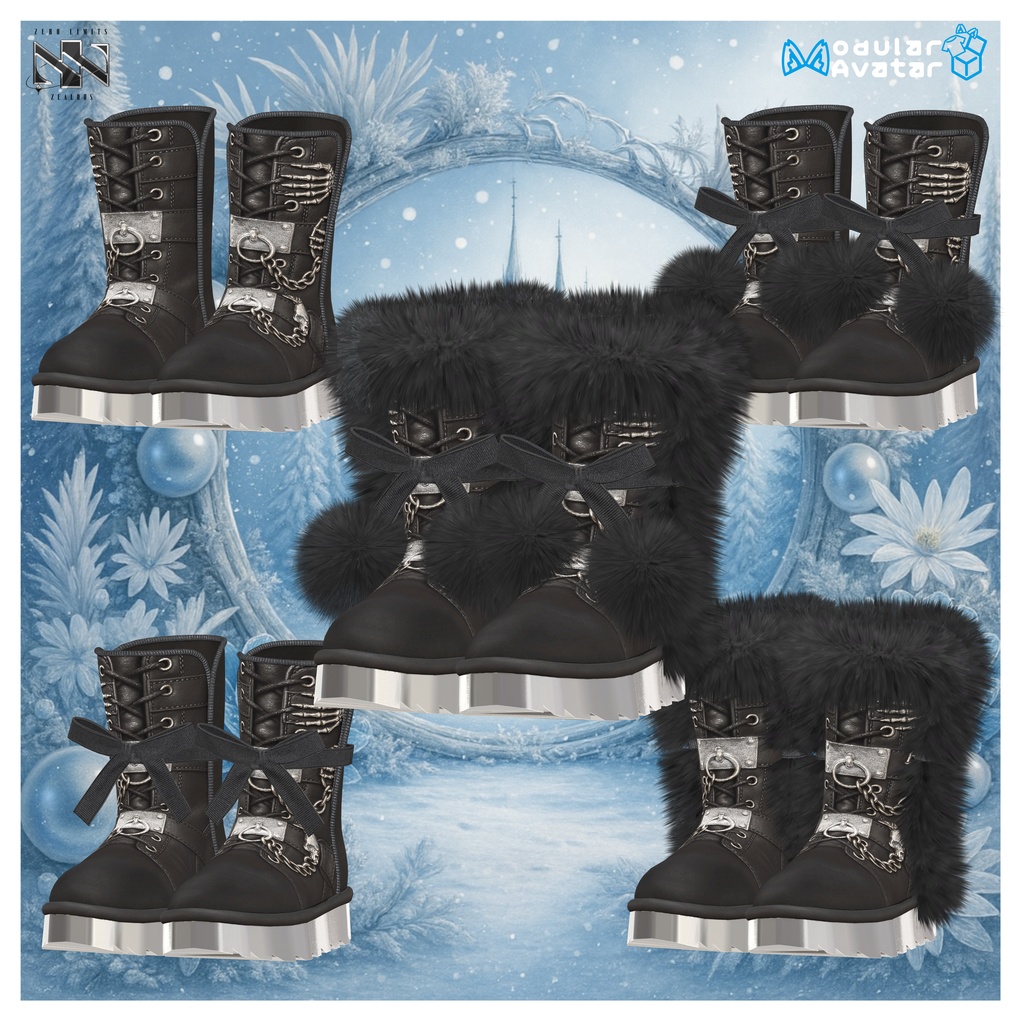 Alice in Winterland Boots(13アバター対応)🔥SALE🔥