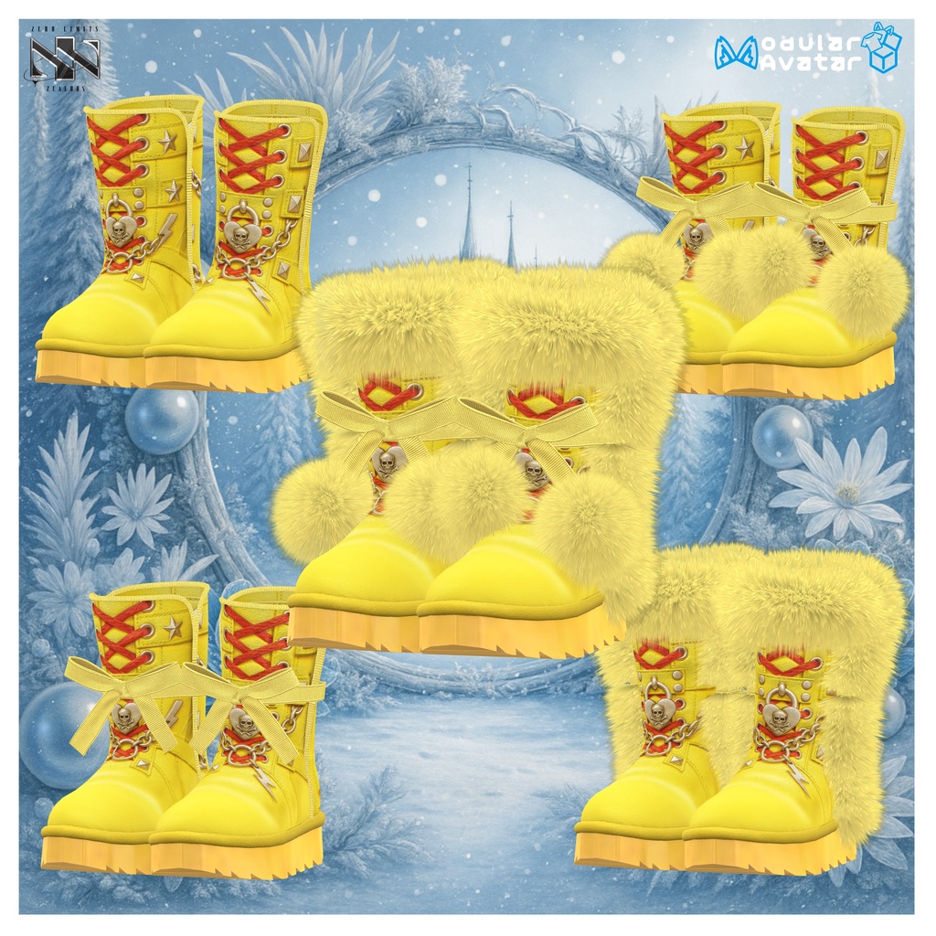 Alice in Winterland Boots(13アバター対応)🔥SALE🔥