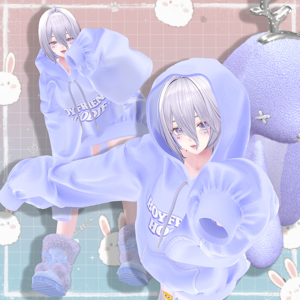 Boyfriend Hoodie(10アバター対応)🔥SALE🔥