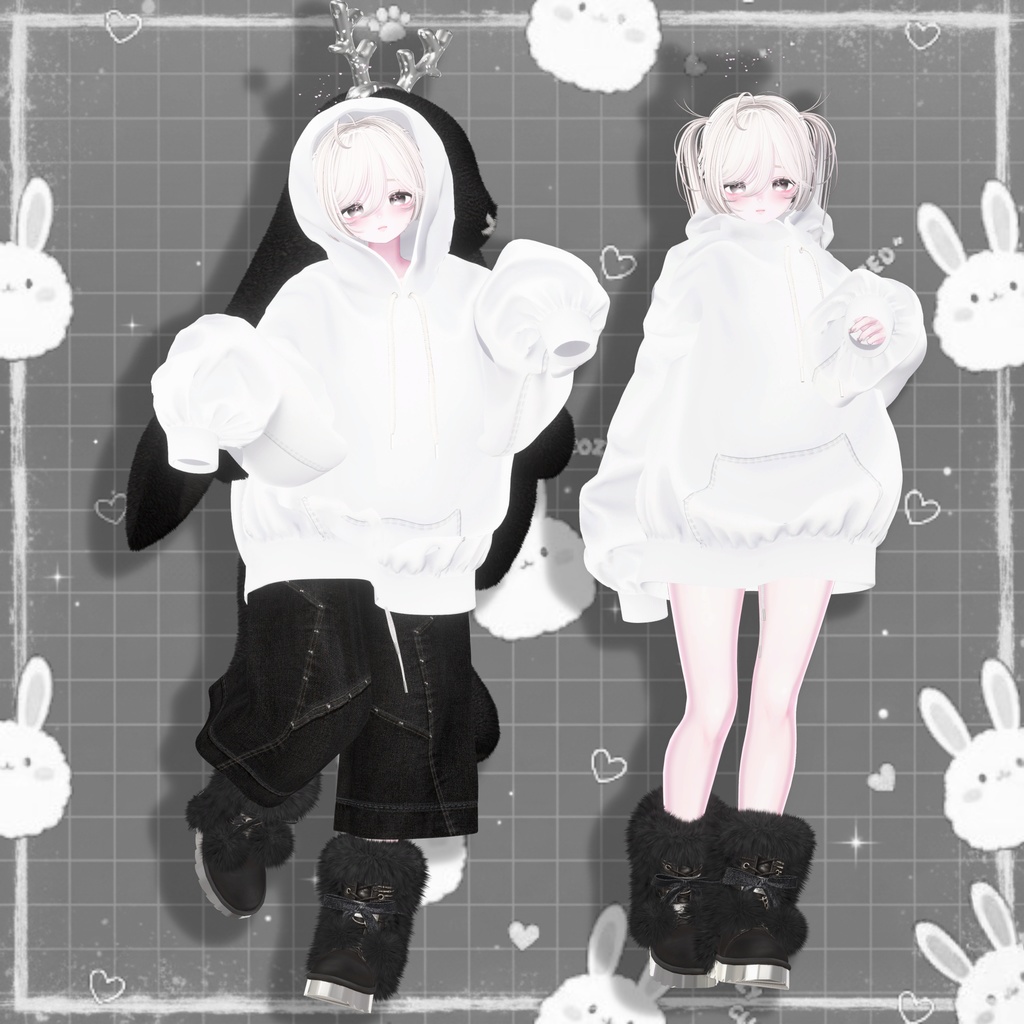 Boyfriend Hoodie(10アバター対応)🔥SALE🔥