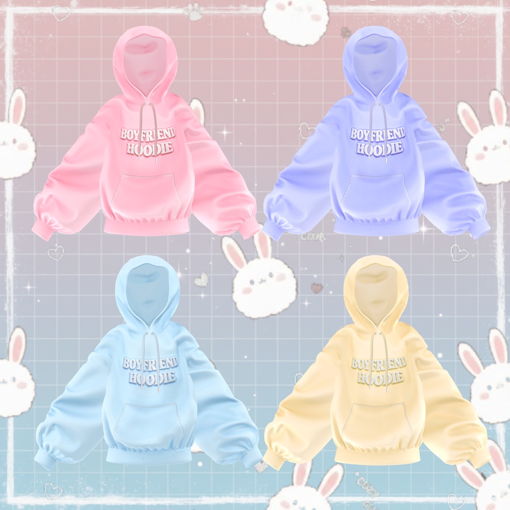 Boyfriend Hoodie(10アバター対応)🔥SALE🔥
