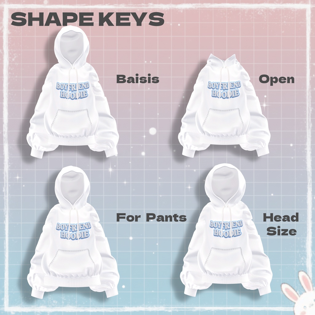 Boyfriend Hoodie(10アバター対応)🔥SALE🔥