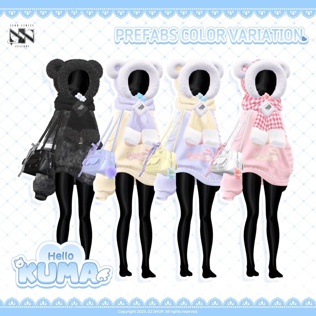 Hello Kuma(10アバター対応)🔥SALE🔥