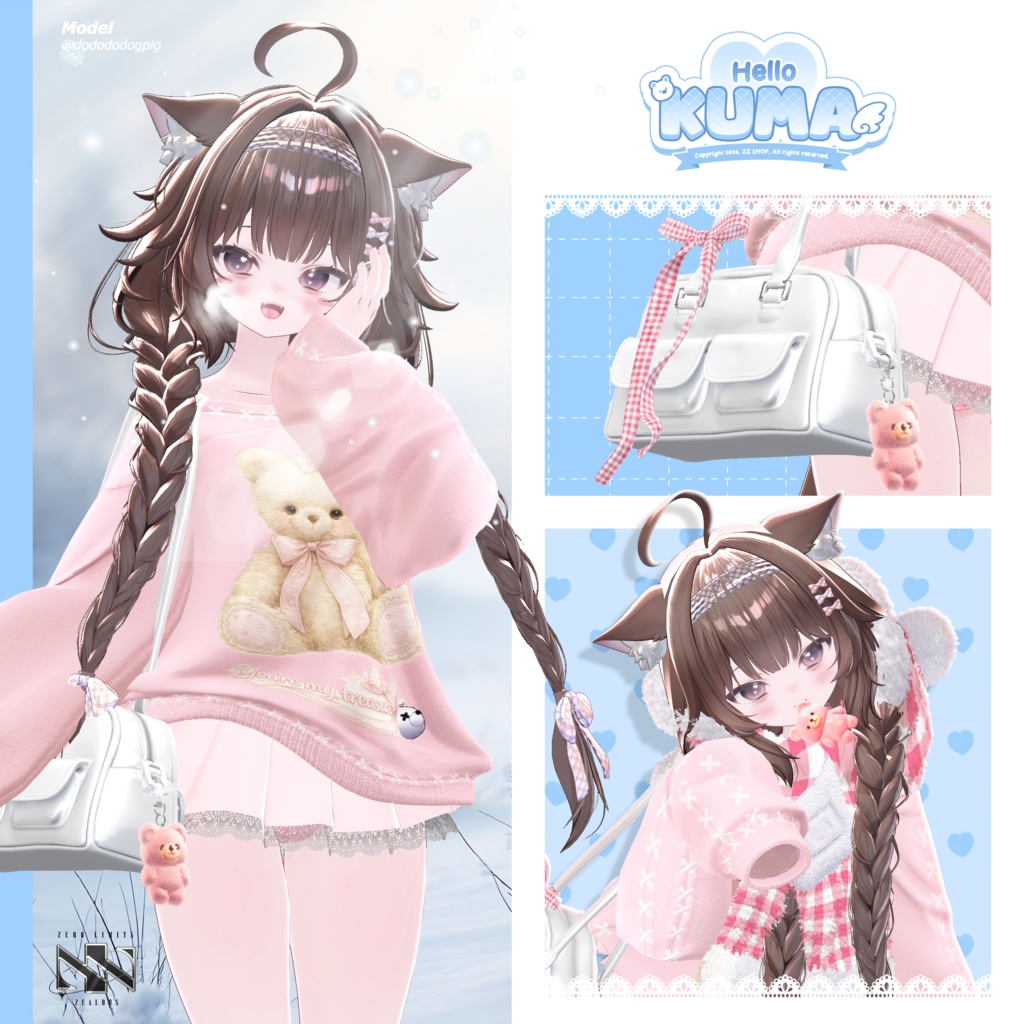 Hello Kuma(10アバター対応)🔥SALE🔥