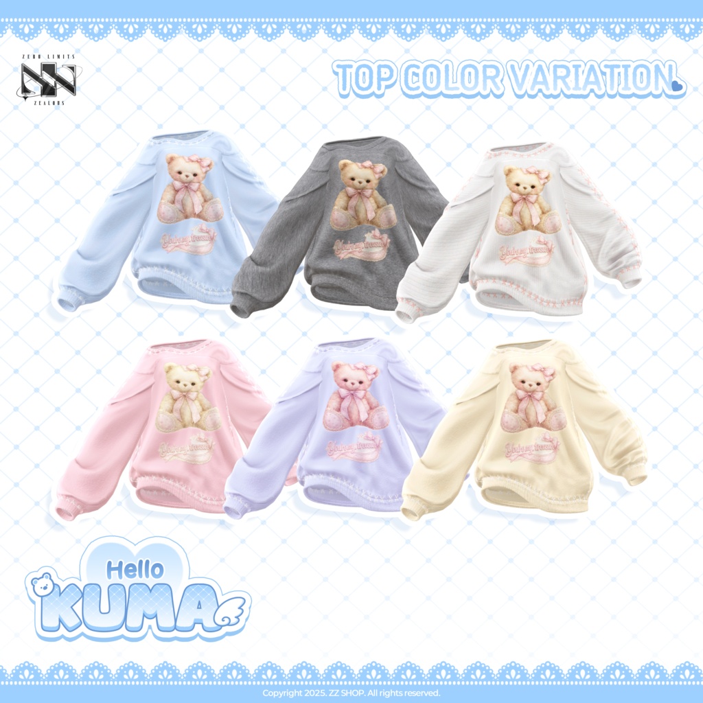 Hello Kuma(10アバター対応)🔥SALE🔥