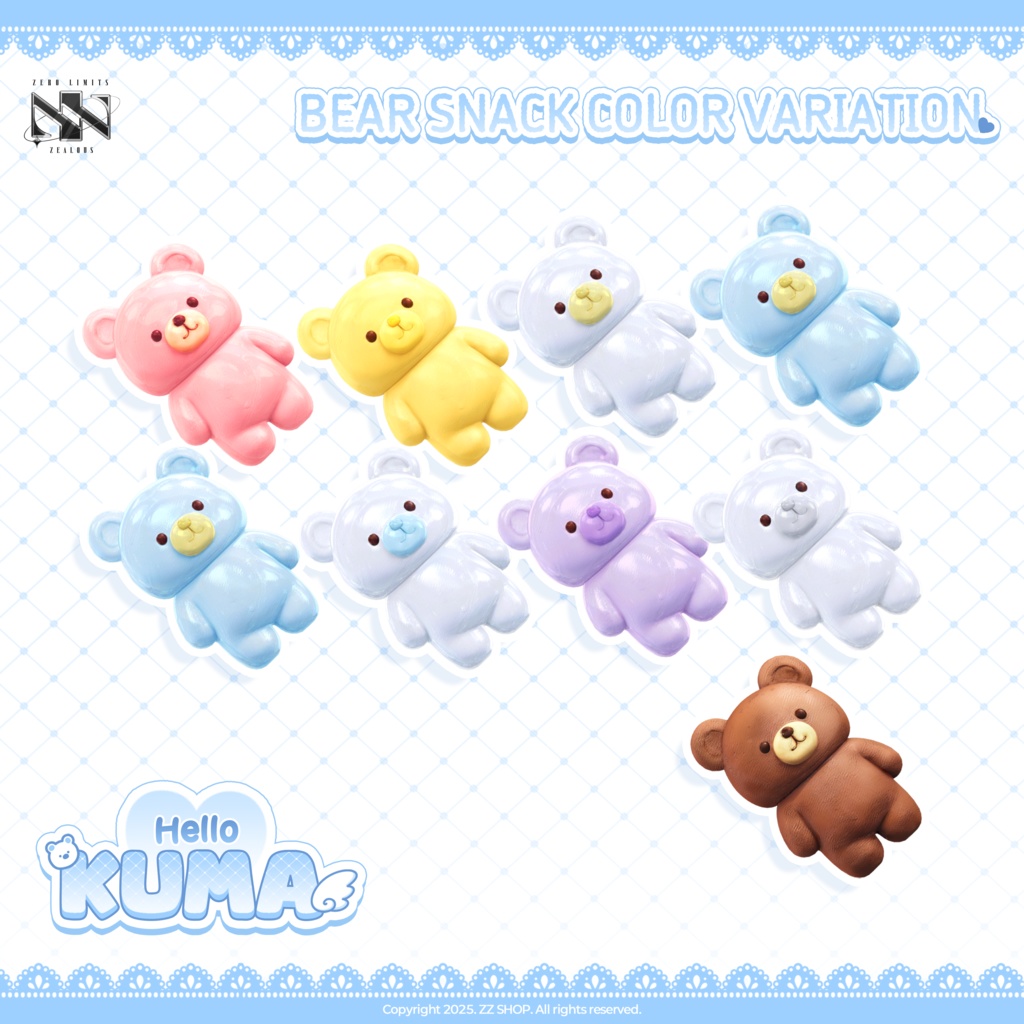 Hello Kuma(10アバター対応)🔥SALE🔥