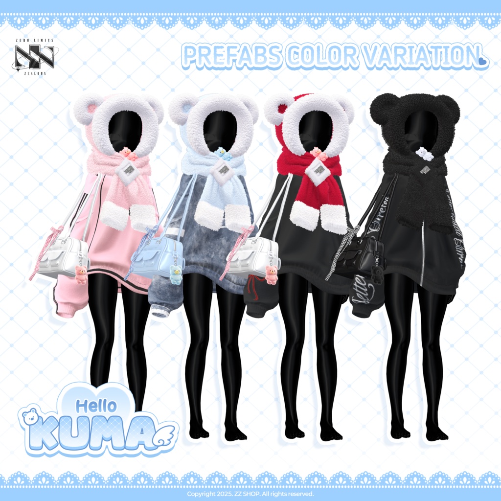 Hello Kuma(10アバター対応)🔥SALE🔥