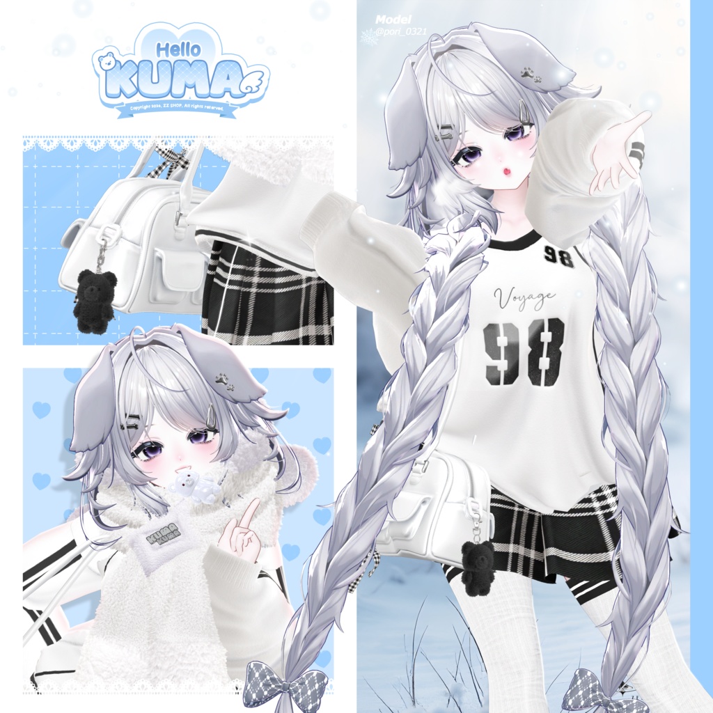 Hello Kuma(10アバター対応)🔥SALE🔥