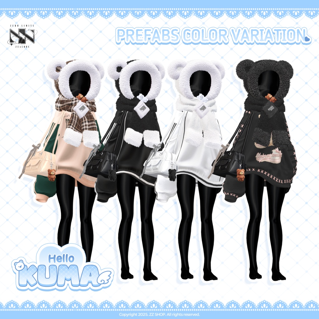 Hello Kuma(10アバター対応)🔥SALE🔥