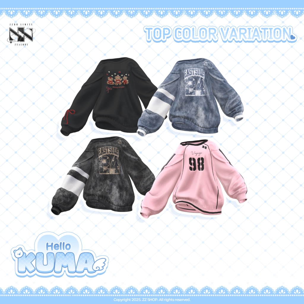 Hello Kuma(10アバター対応)🔥SALE🔥