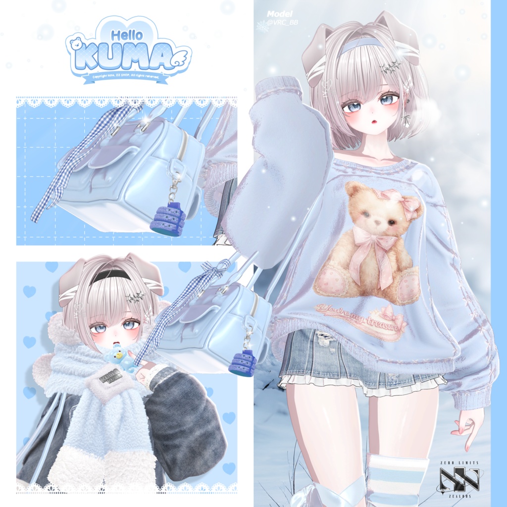 Hello Kuma(10アバター対応)🔥SALE🔥