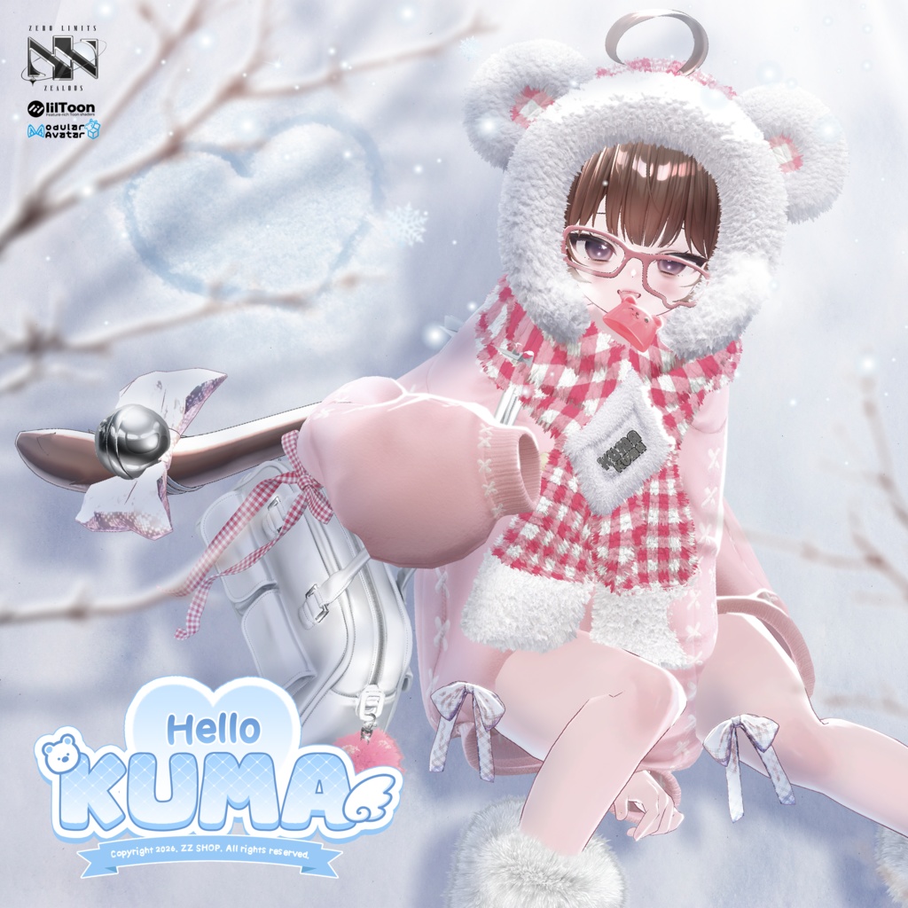 Hello Kuma(10アバター対応)🔥SALE🔥