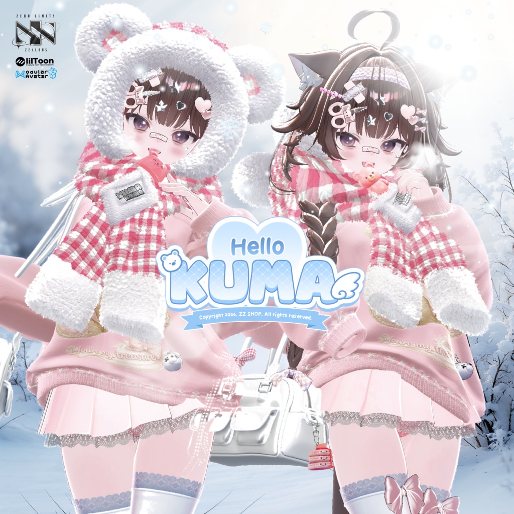 Hello Kuma(10アバター対応)🔥SALE🔥