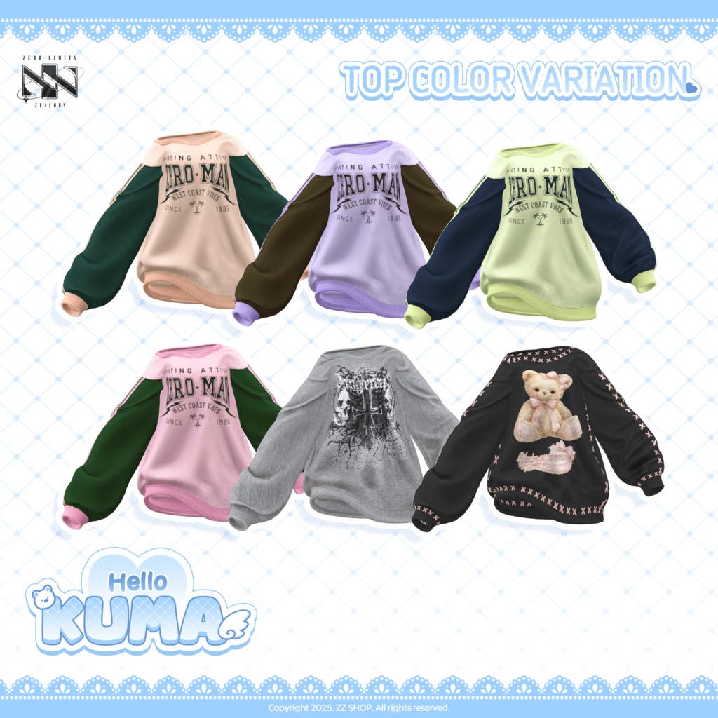 Hello Kuma(10アバター対応)🔥SALE🔥