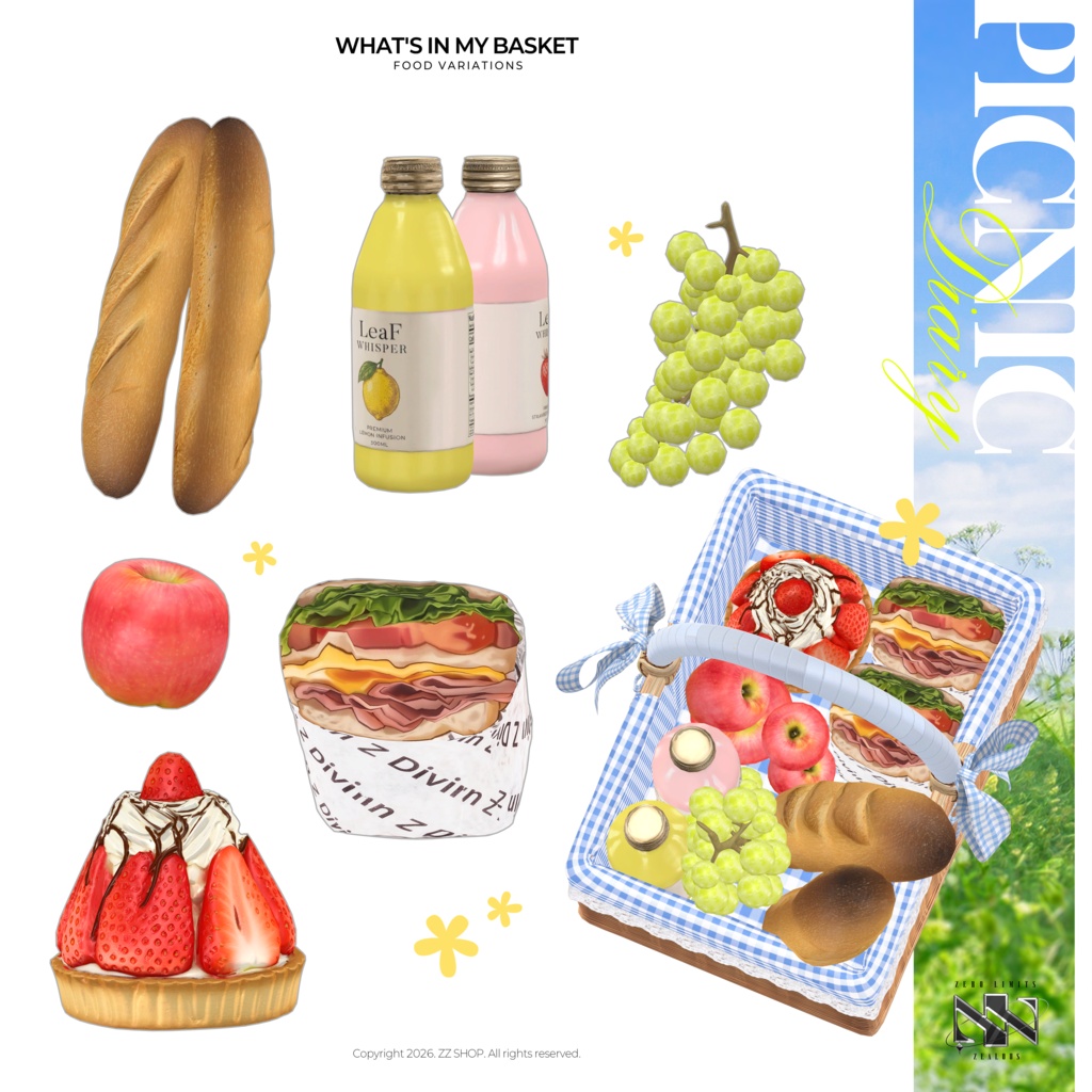 Picnic Diary(11アバター対応)🔥SALE🔥