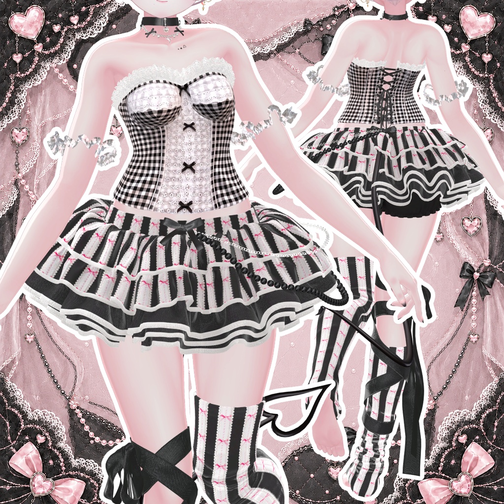 Dolly Corset Top(11アバター対応)🔥SALE🔥
