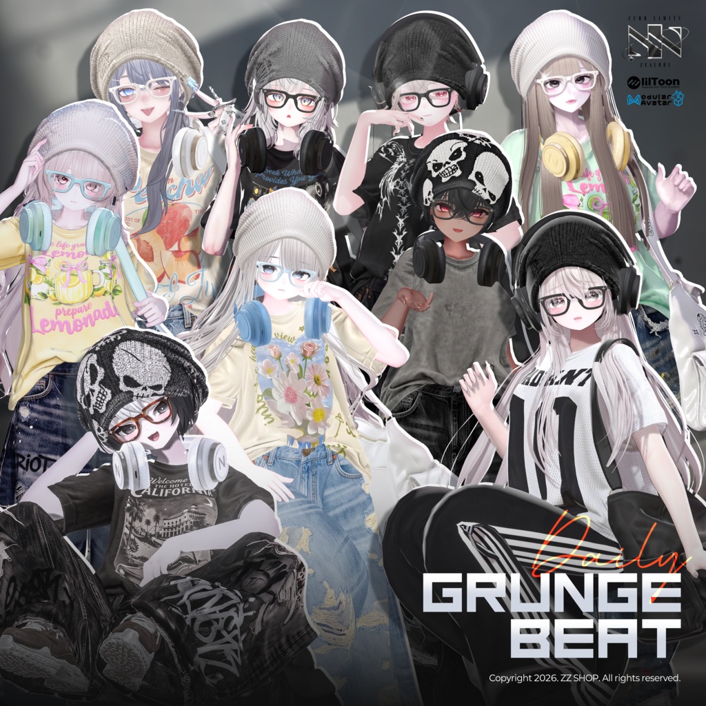 Daily Grunge Beat(12アバター対応)🔥SALE🔥