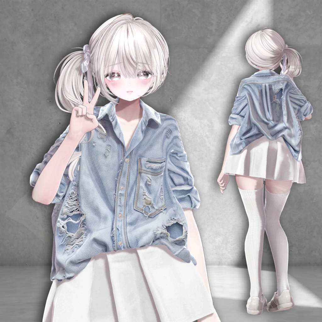 Oversized Shirt(12アバター対応)🔥SALE🔥