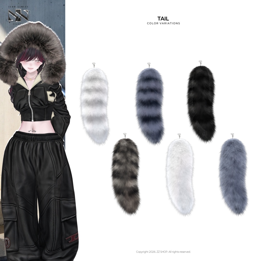 Fluffy Tail Chill(12アバター対応)🔥SALE🔥