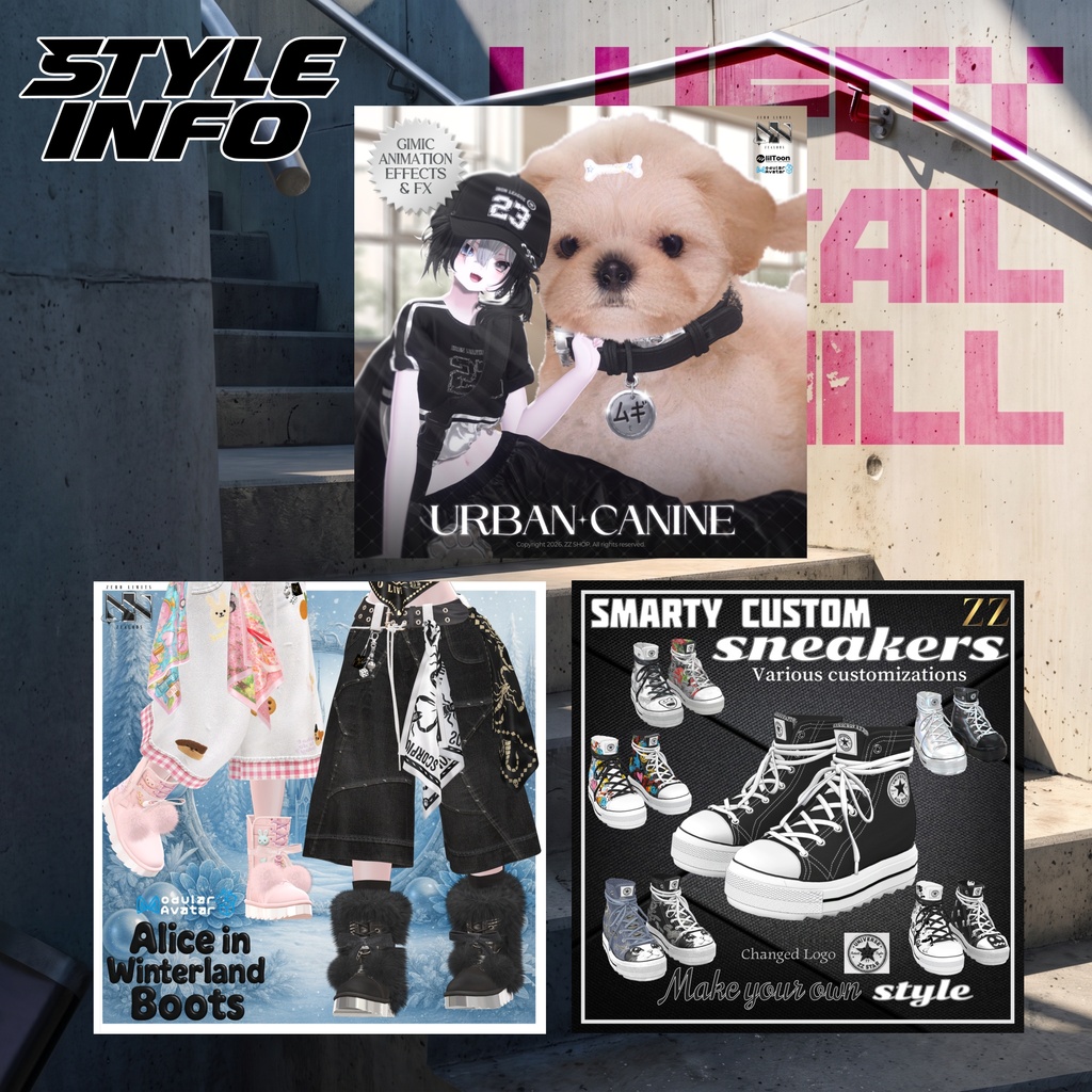 Fluffy Tail Chill(12アバター対応)🔥SALE🔥