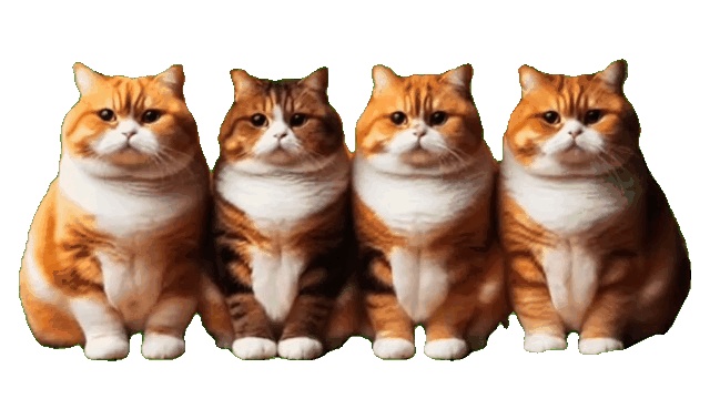 踊る猫（2）