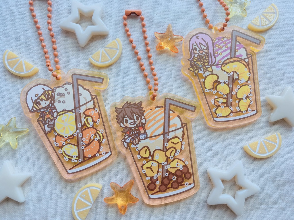 クリームソーダアクキー