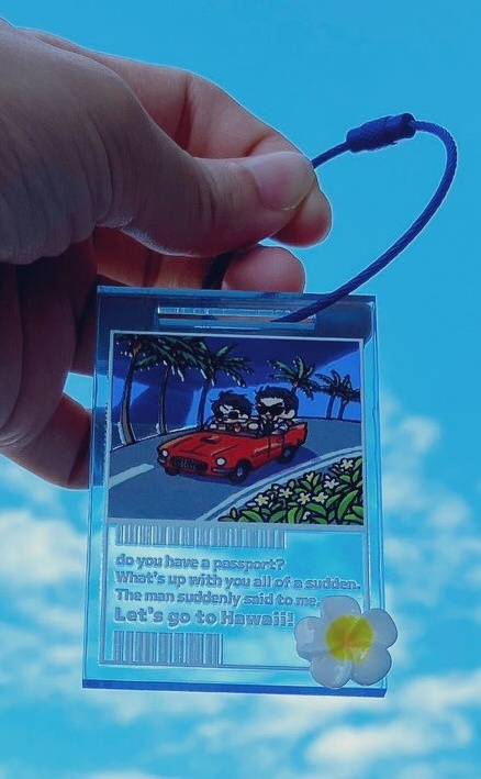 ハワイ行こ！アクキー