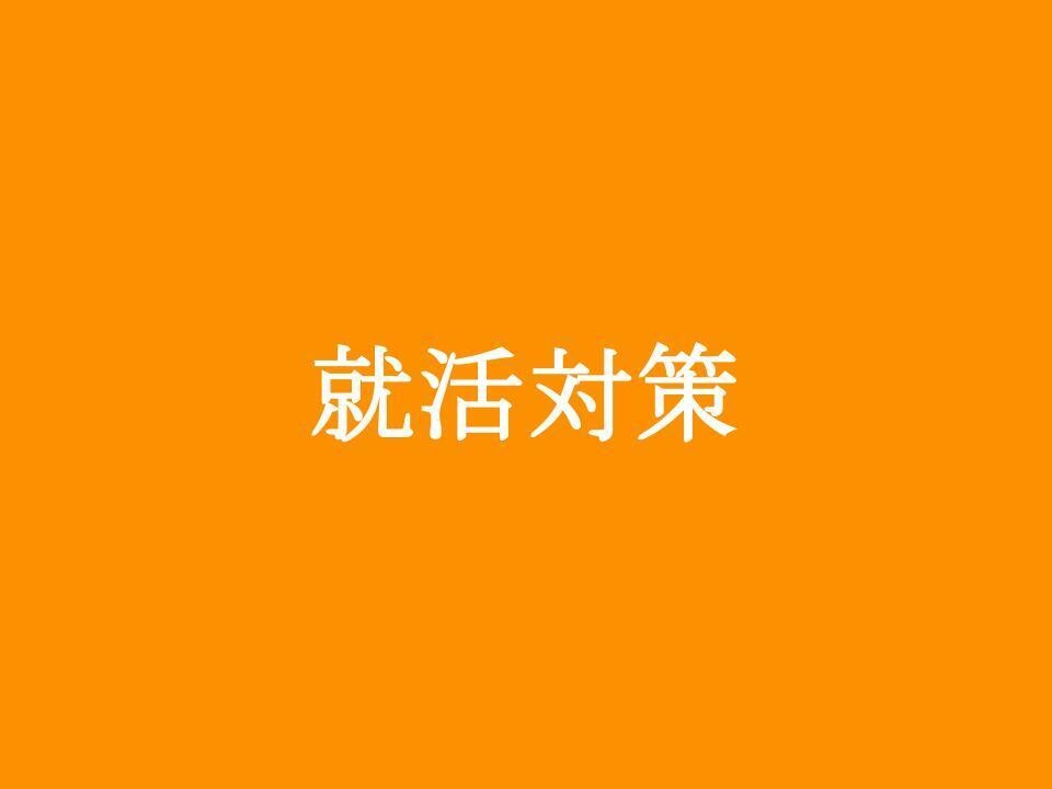 就活対策講義資料(28卒、新卒)