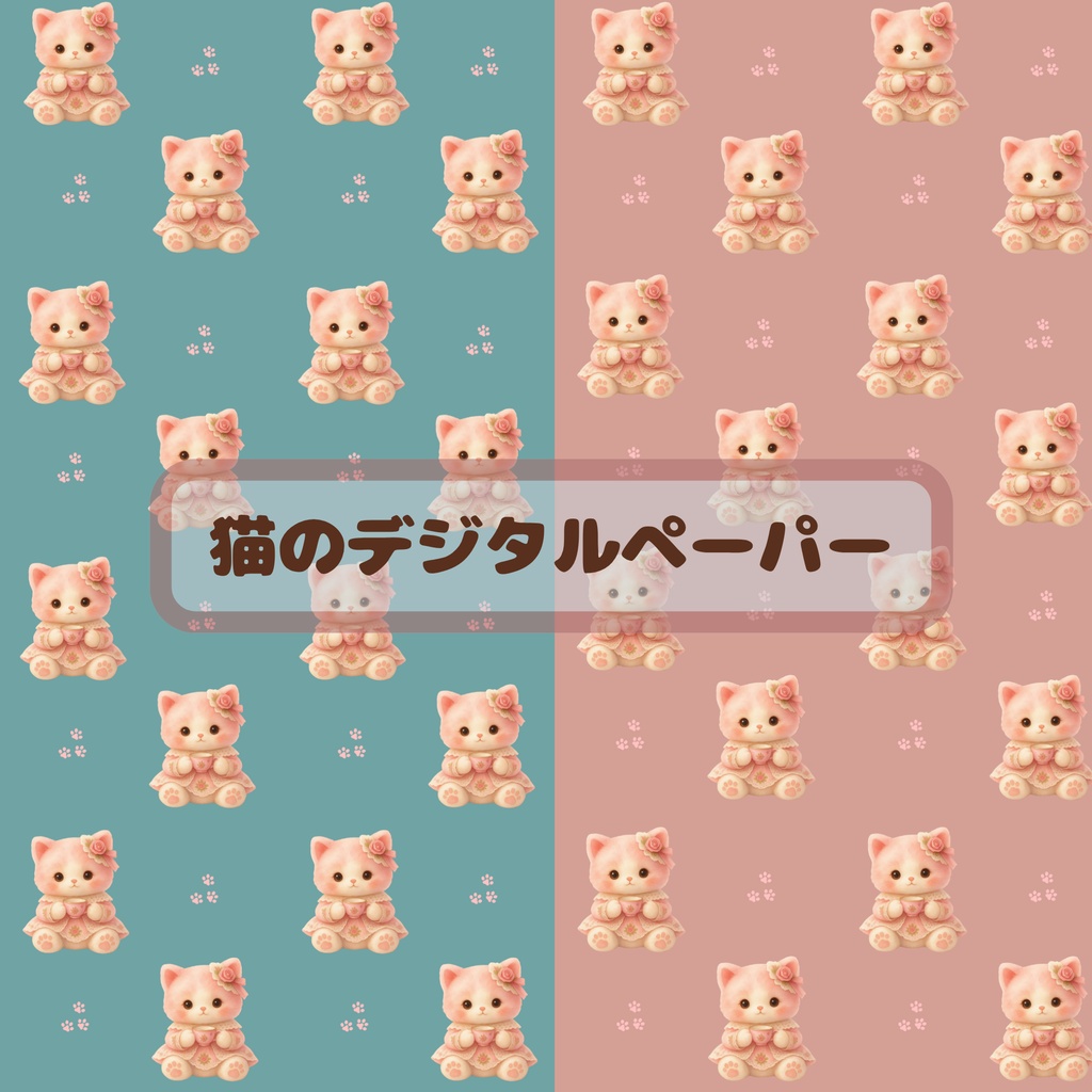 ねこ　デジタルペーパー