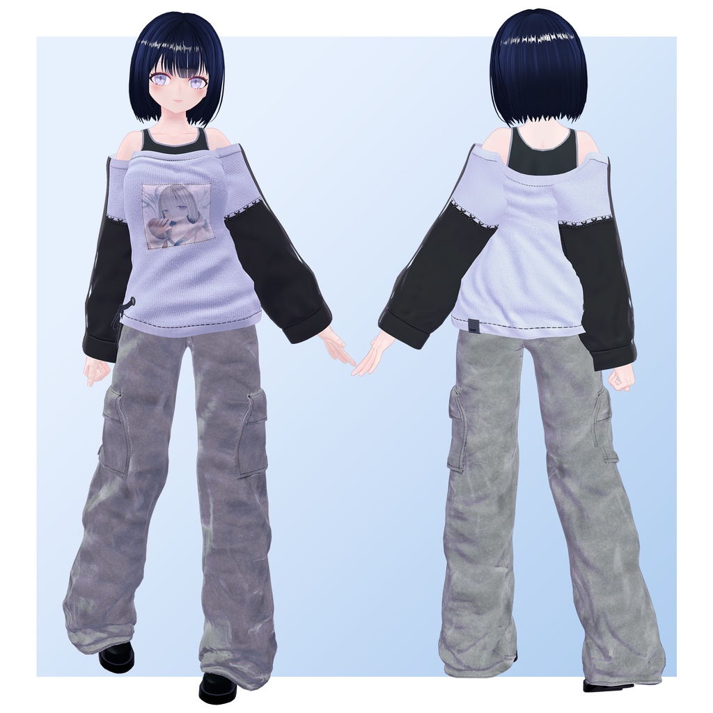 『リア』-LIA-【オリジナル3Dモデル】