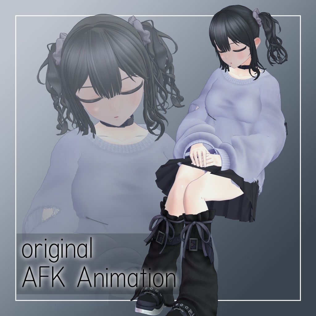 『夜花』-YORUKA-【オリジナル3Dモデル】