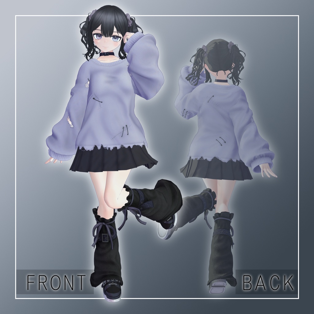 『夜花』-YORUKA-【オリジナル3Dモデル】