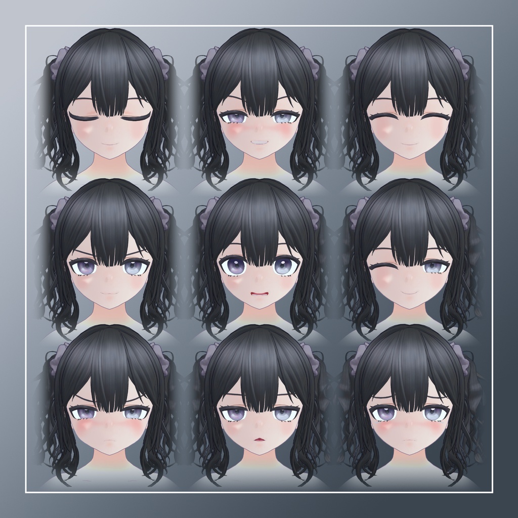 『夜花』-YORUKA-【オリジナル3Dモデル】