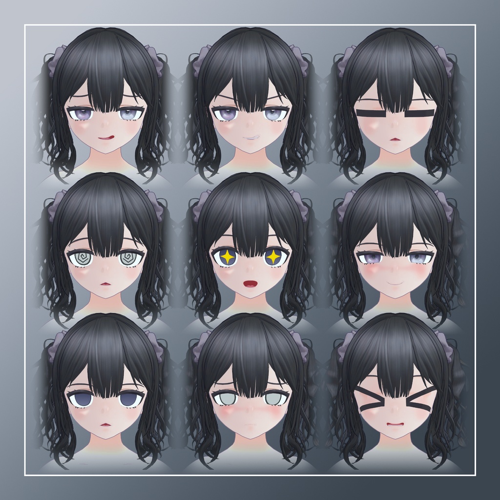 『夜花』-YORUKA-【オリジナル3Dモデル】