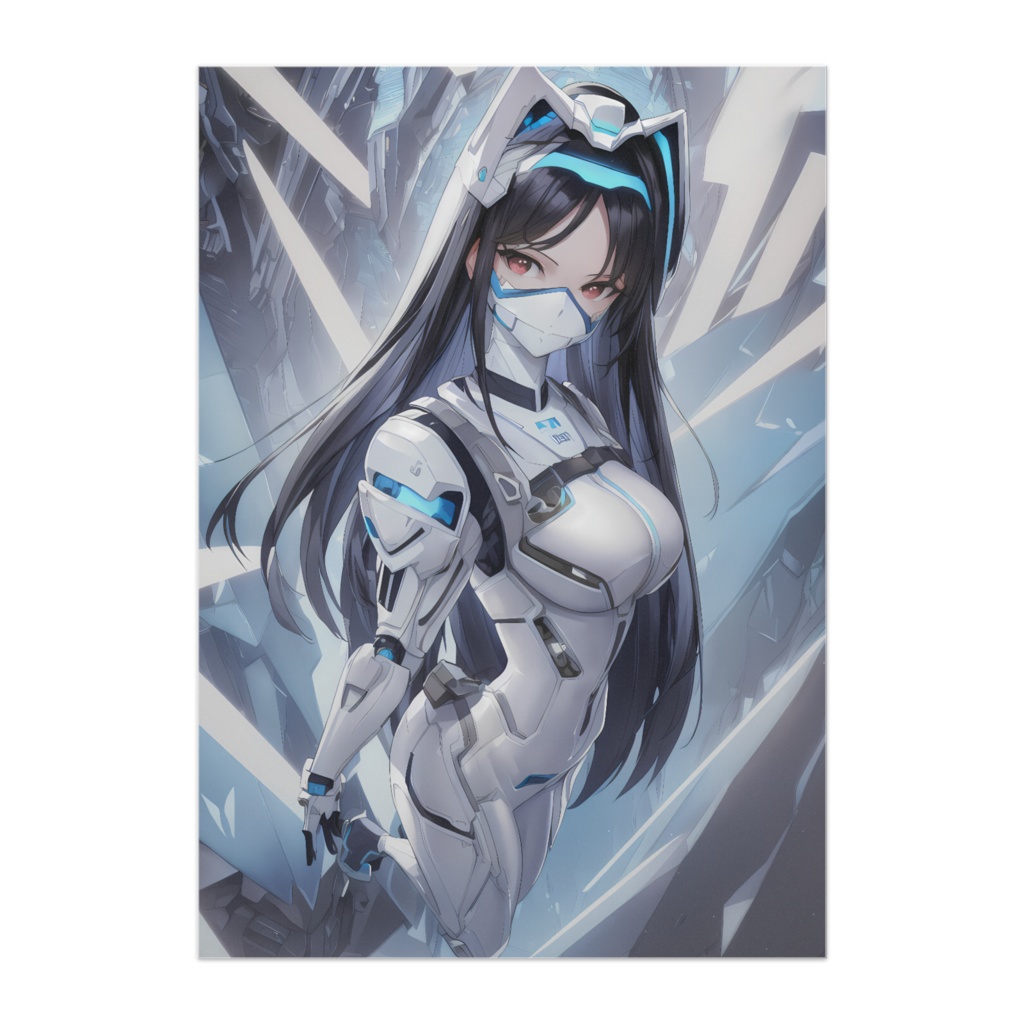 Mecha Girl Anime Poster