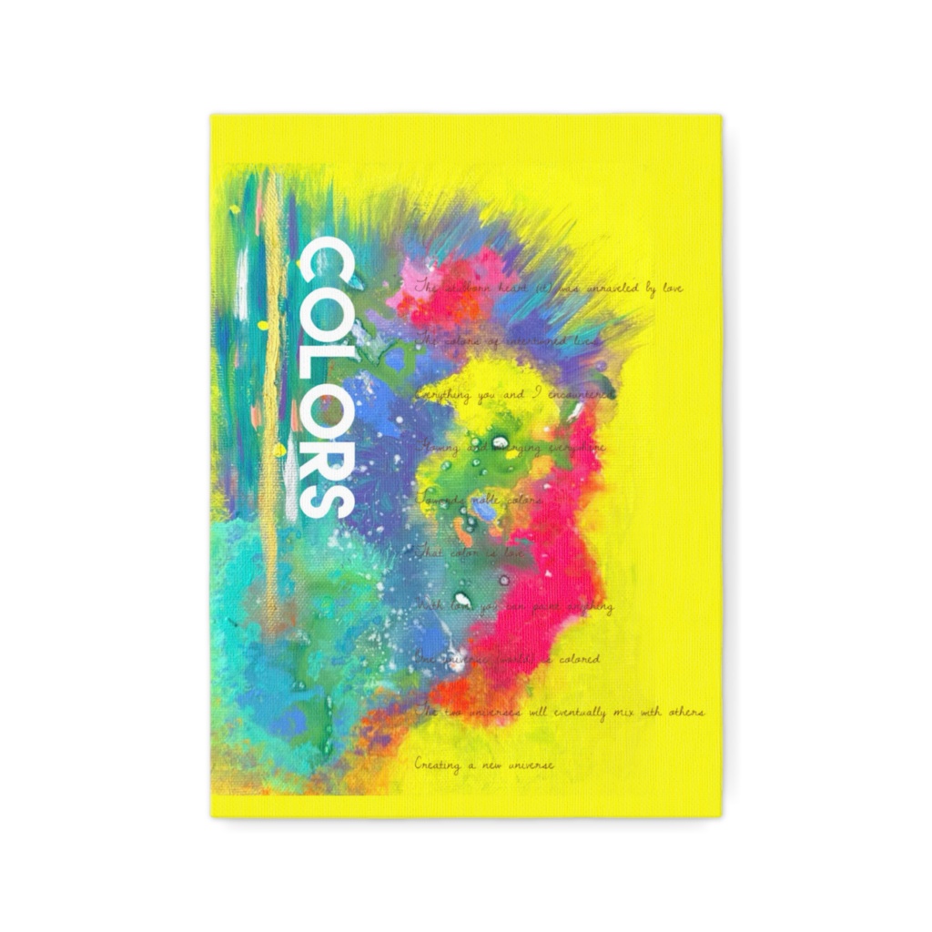 『colors』キャンバスF4サイズ
