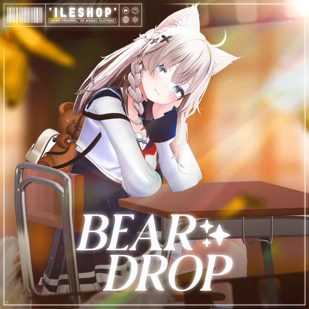 【7アバター対応】 ✨Bear Drop✨