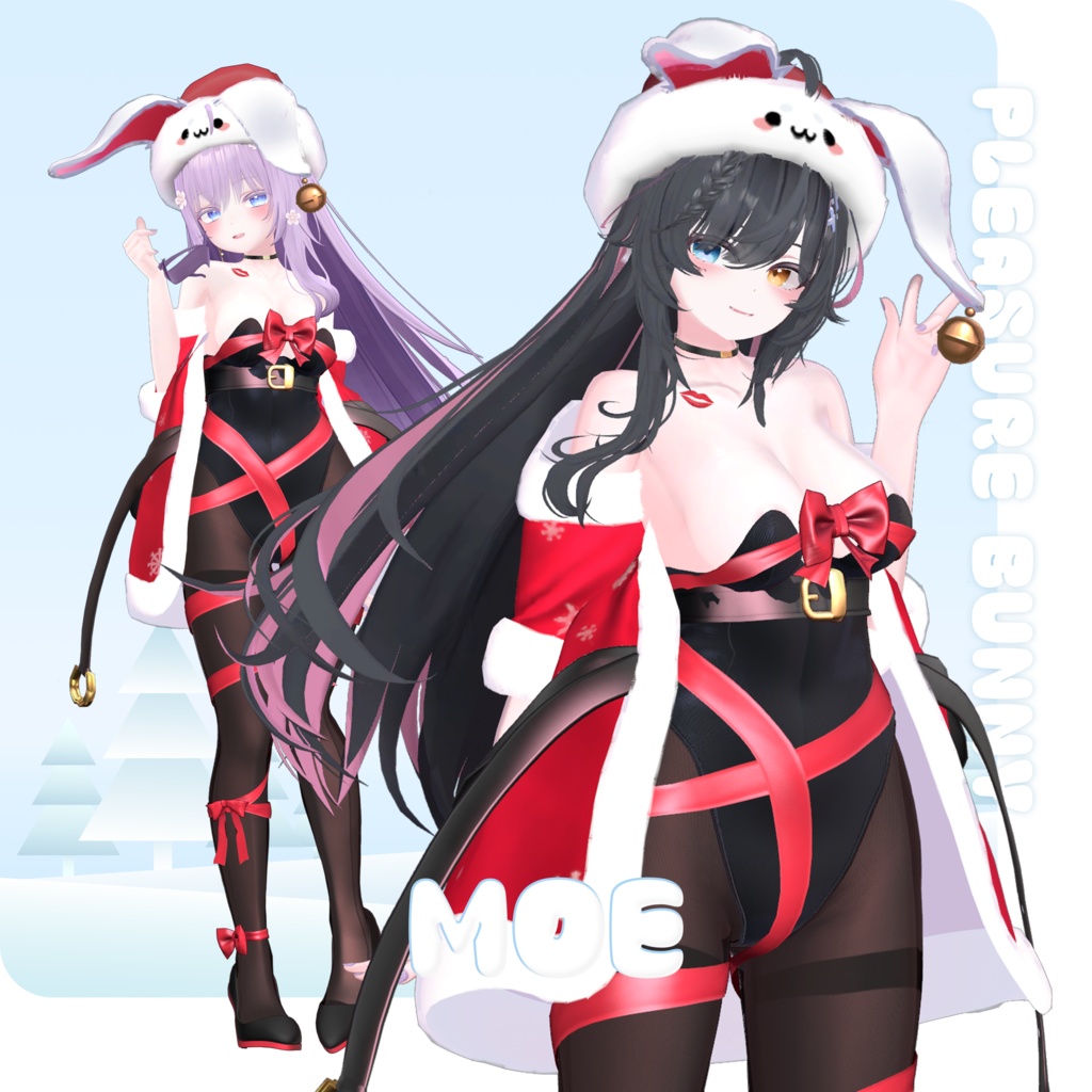 【9アバター対応】 💝🎄Pleasure Bunny🎄💝