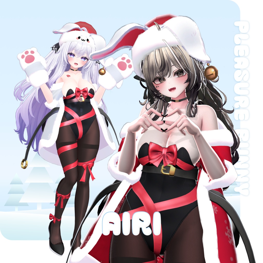 【9アバター対応】 💝🎄Pleasure Bunny🎄💝
